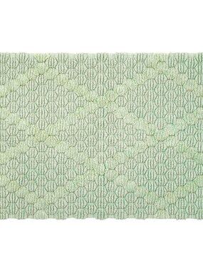 NWT Nicole Miller Tropiluxe Rectangle Bathroom Rug Mat 14817J Multi Green 20x32